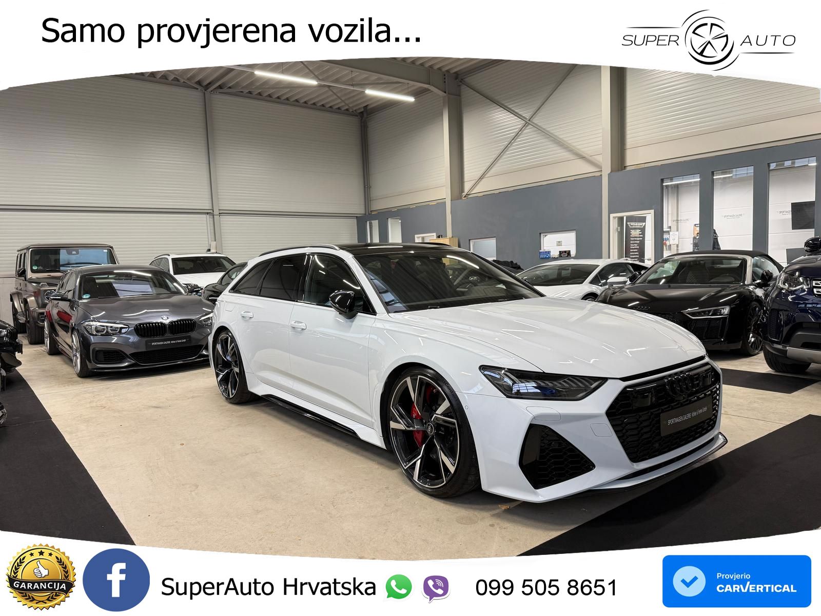 Audi RS6 Avant 4.0 TFSI V8 (600 KS) quattro Tiptronic LED+GR SJED+ACC