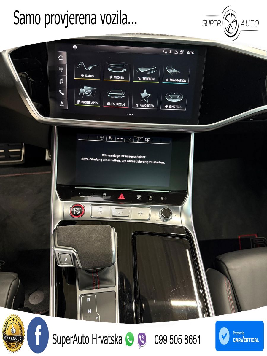 Audi RS6 Avant 4.0 TFSI V8 (600 KS) quattro Tiptronic LED+GR SJED+ACC