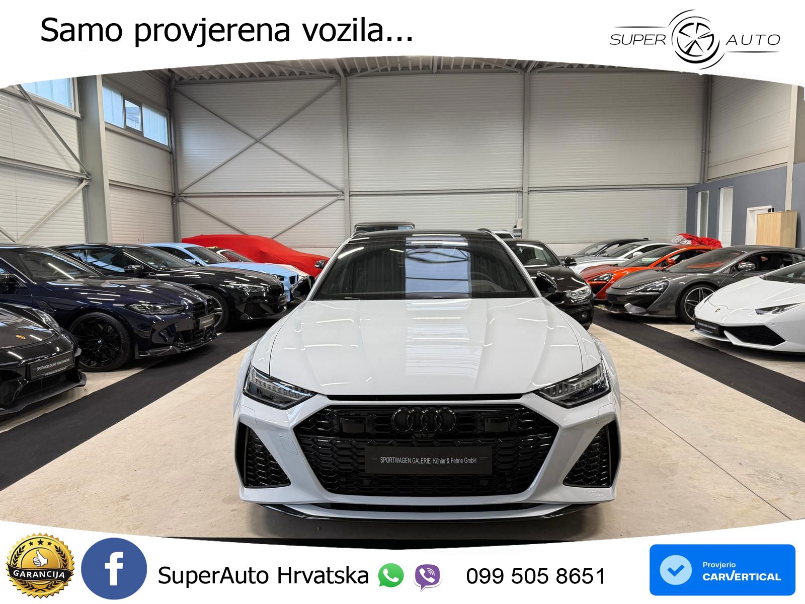 Audi RS6 Avant 4.0 TFSI V8 (600 KS) quattro Tiptronic LED+GR SJED+ACC