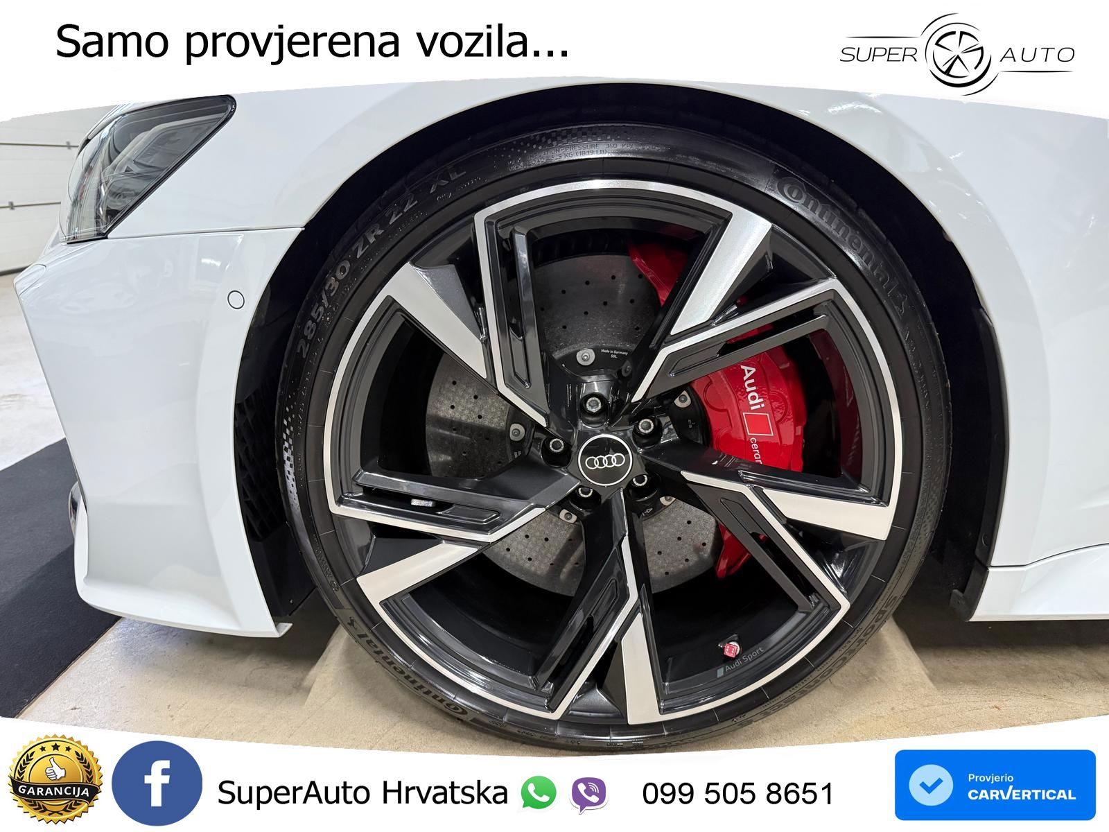 Audi RS6 Avant 4.0 TFSI V8 (600 KS) quattro Tiptronic LED+GR SJED+ACC