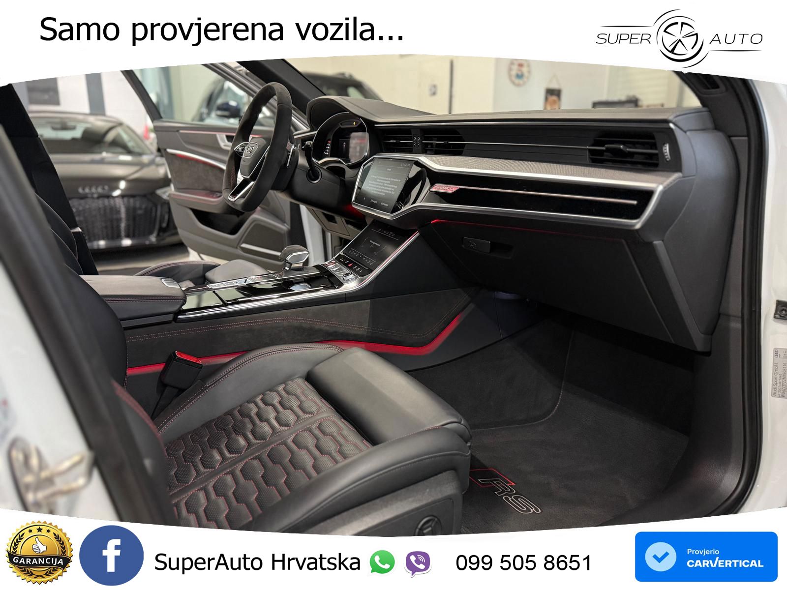 Audi RS6 Avant 4.0 TFSI V8 (600 KS) quattro Tiptronic LED+GR SJED+ACC