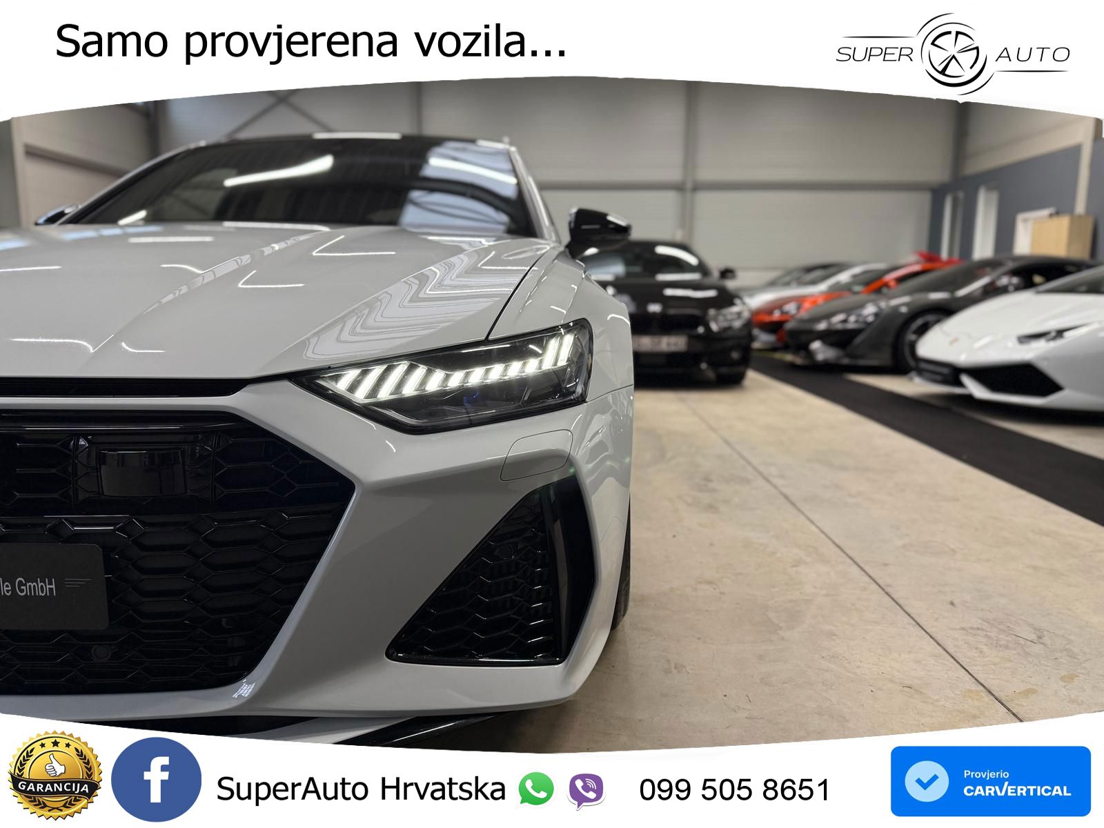 Audi RS6 Avant 4.0 TFSI V8 (600 KS) quattro Tiptronic LED+GR SJED+ACC