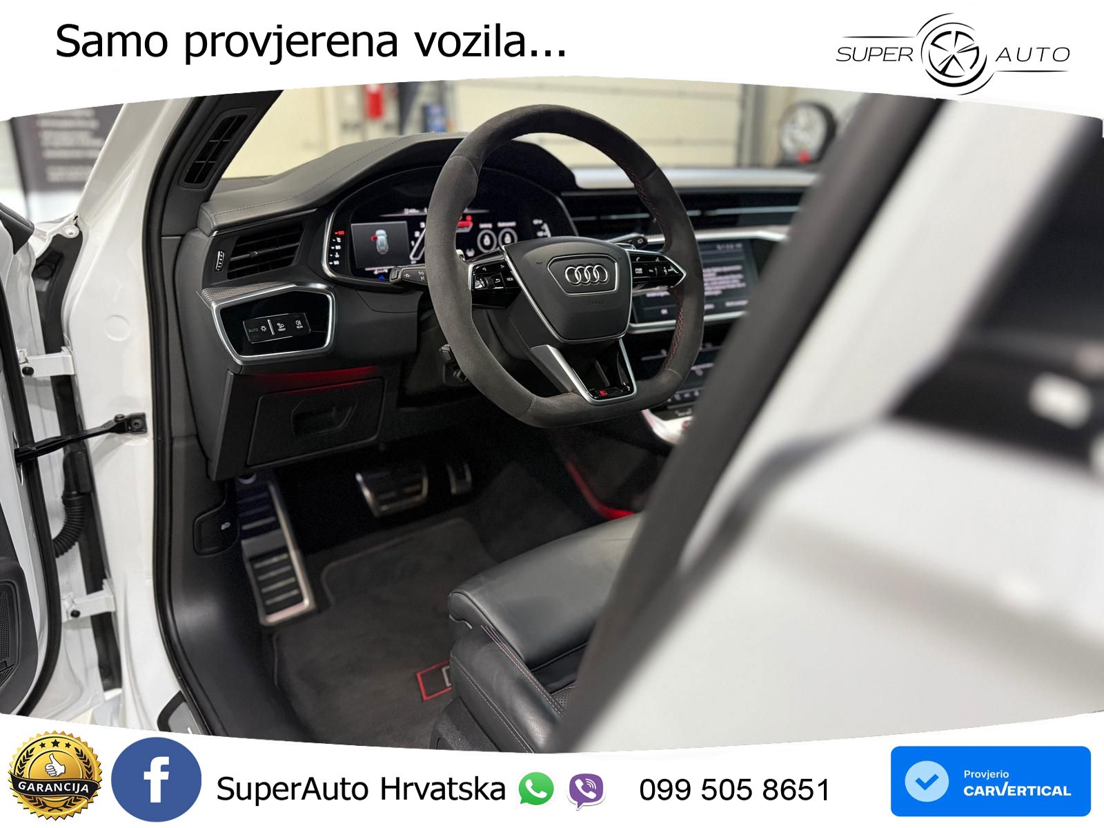 Audi RS6 Avant 4.0 TFSI V8 (600 KS) quattro Tiptronic LED+GR SJED+ACC
