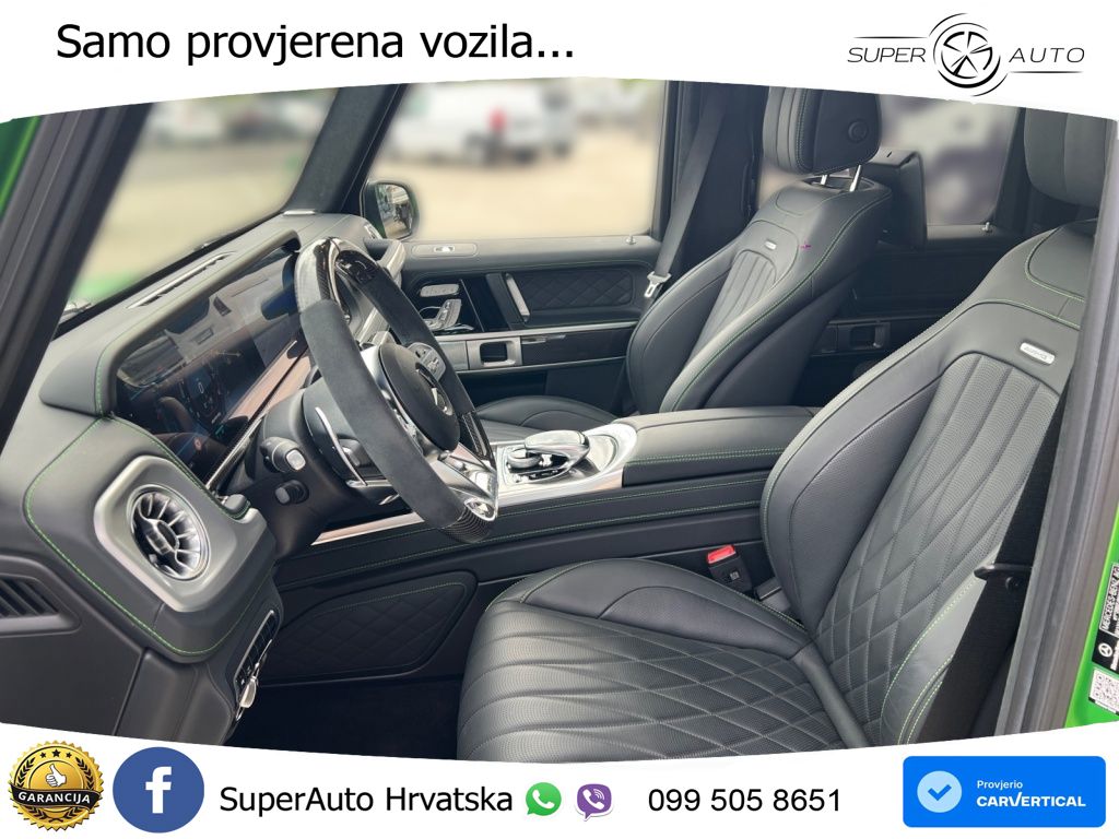 Mercedes AMG G 63 Long V8 (585 KS) 4MATIC 9G-TRONIC AMG SPEEDSHIFT PLUS ACC+GR SJED+360+PANO