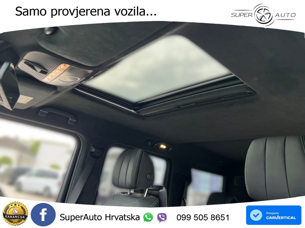 Mercedes AMG G 63 Long V8 (585 KS) 4MATIC 9G-TRONIC AMG SPEEDSHIFT PLUS ACC+GR SJED+360+PANO