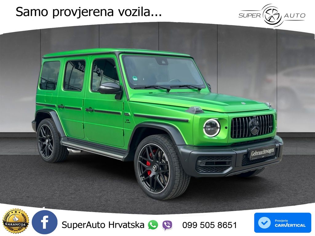 Mercedes AMG G 63 Long V8 (585 KS) 4MATIC 9G-TRONIC AMG SPEEDSHIFT PLUS ACC+GR SJED+360+PANO