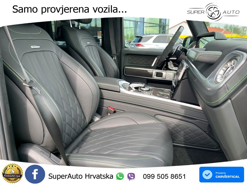 Mercedes AMG G 63 Long V8 (585 KS) 4MATIC 9G-TRONIC AMG SPEEDSHIFT PLUS ACC+GR SJED+360+PANO