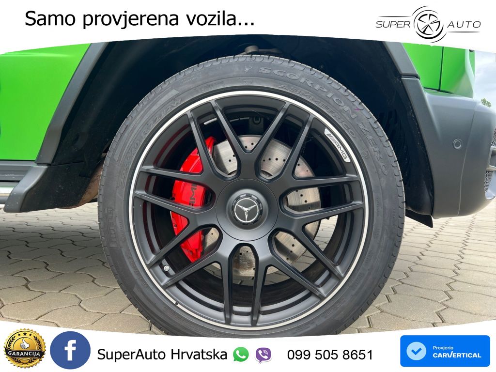 Mercedes AMG G 63 Long V8 (585 KS) 4MATIC 9G-TRONIC AMG SPEEDSHIFT PLUS ACC+GR SJED+360+PANO