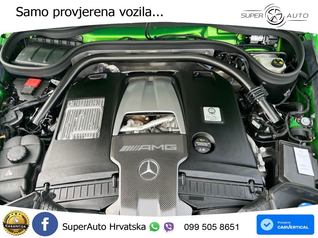 Mercedes AMG G 63 Long V8 (585 KS) 4MATIC 9G-TRONIC AMG SPEEDSHIFT PLUS ACC+GR SJED+360+PANO