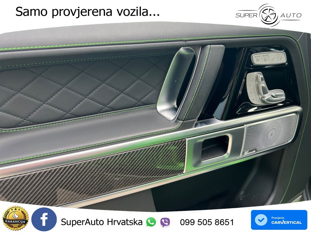 Mercedes AMG G 63 Long V8 (585 KS) 4MATIC 9G-TRONIC AMG SPEEDSHIFT PLUS ACC+GR SJED+360+PANO