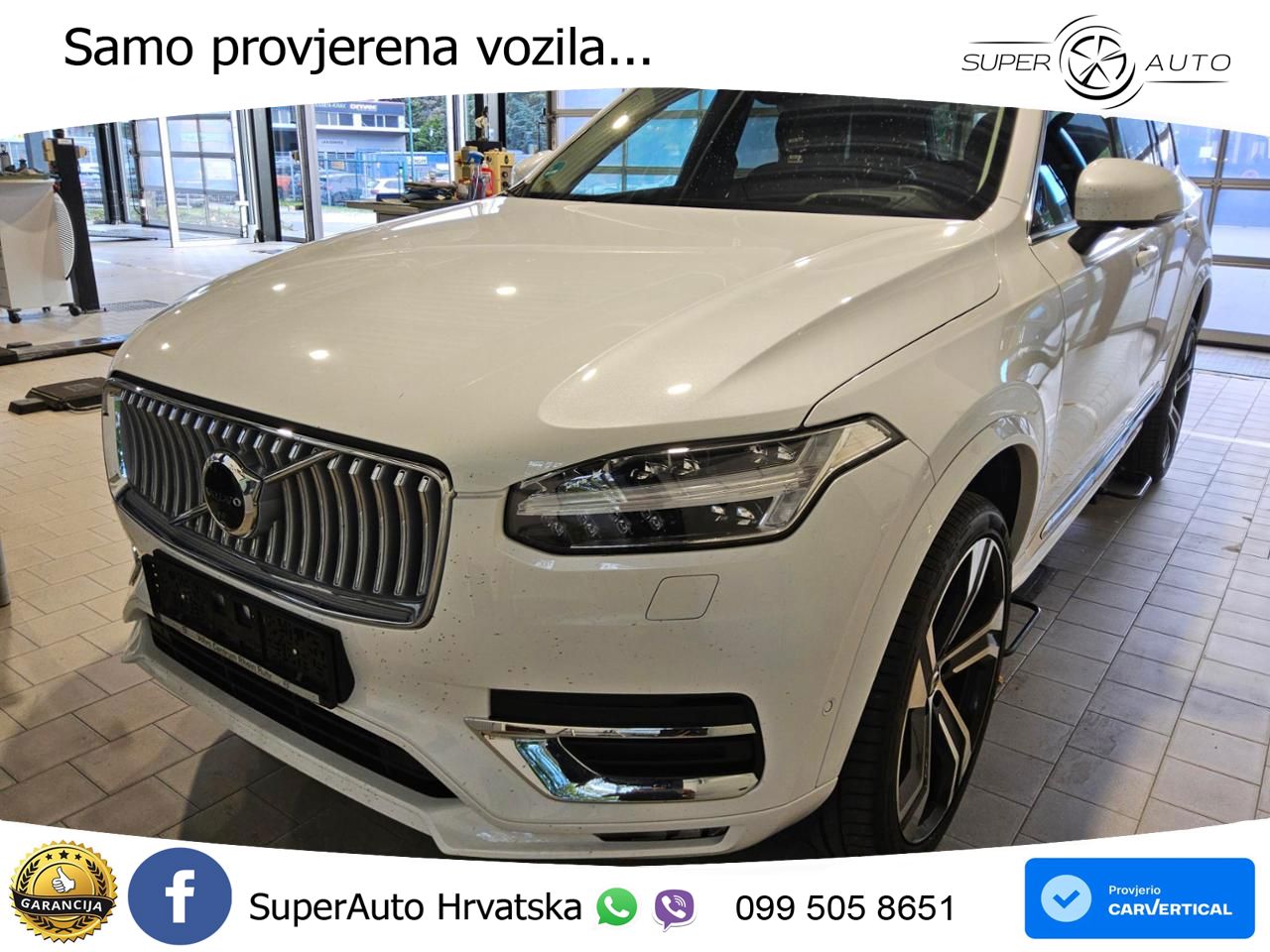 Volvo XC90 2.0 B5 Diesel AWD Automatic ACC+HEAD+4xGR SJED+360+PANO