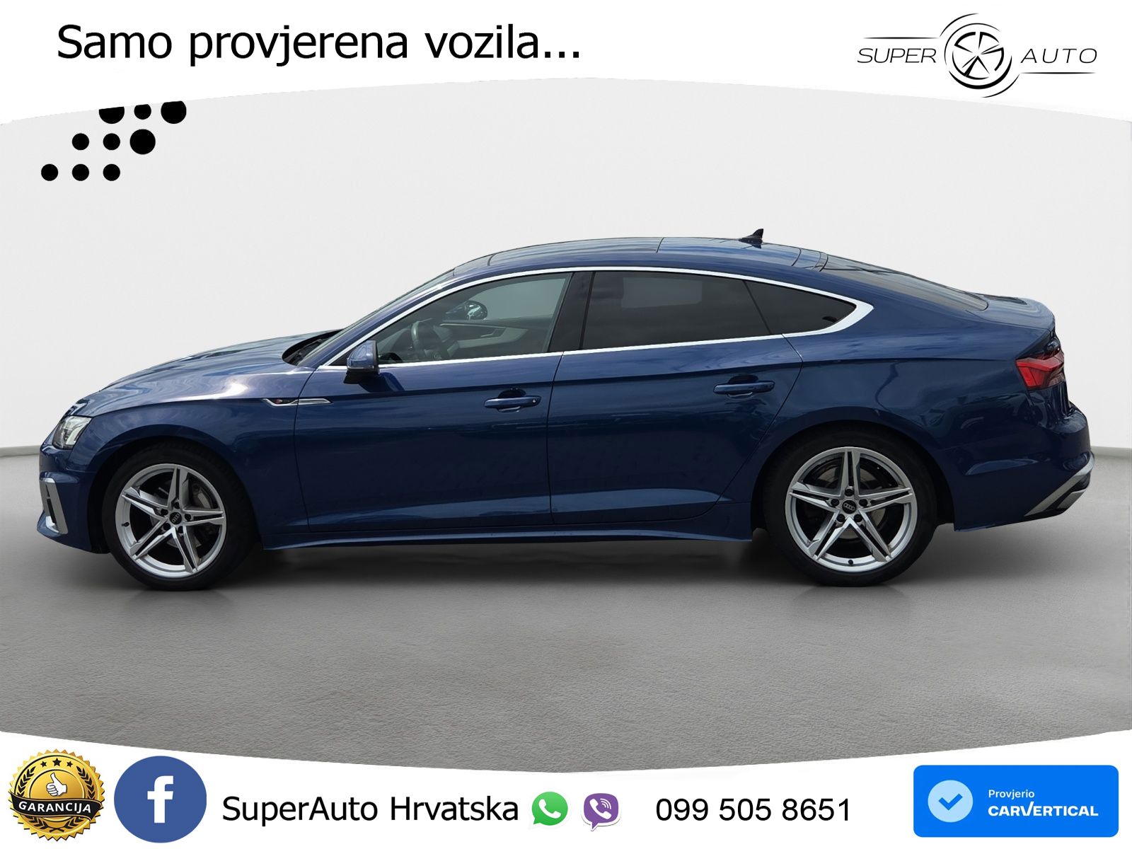 Audi A5 Sportback 40 TDI (204 KS) quattro S tronic S line MATRIX+GR SJED+KAM
