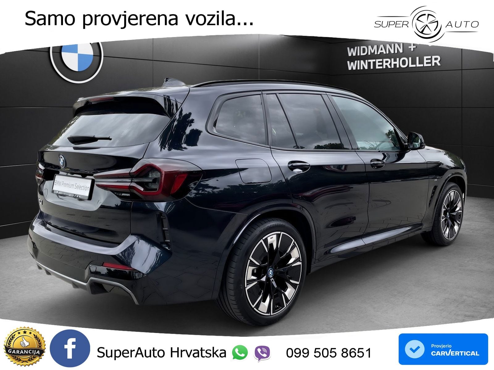 BMW iX3 80 kWh (286 KS)