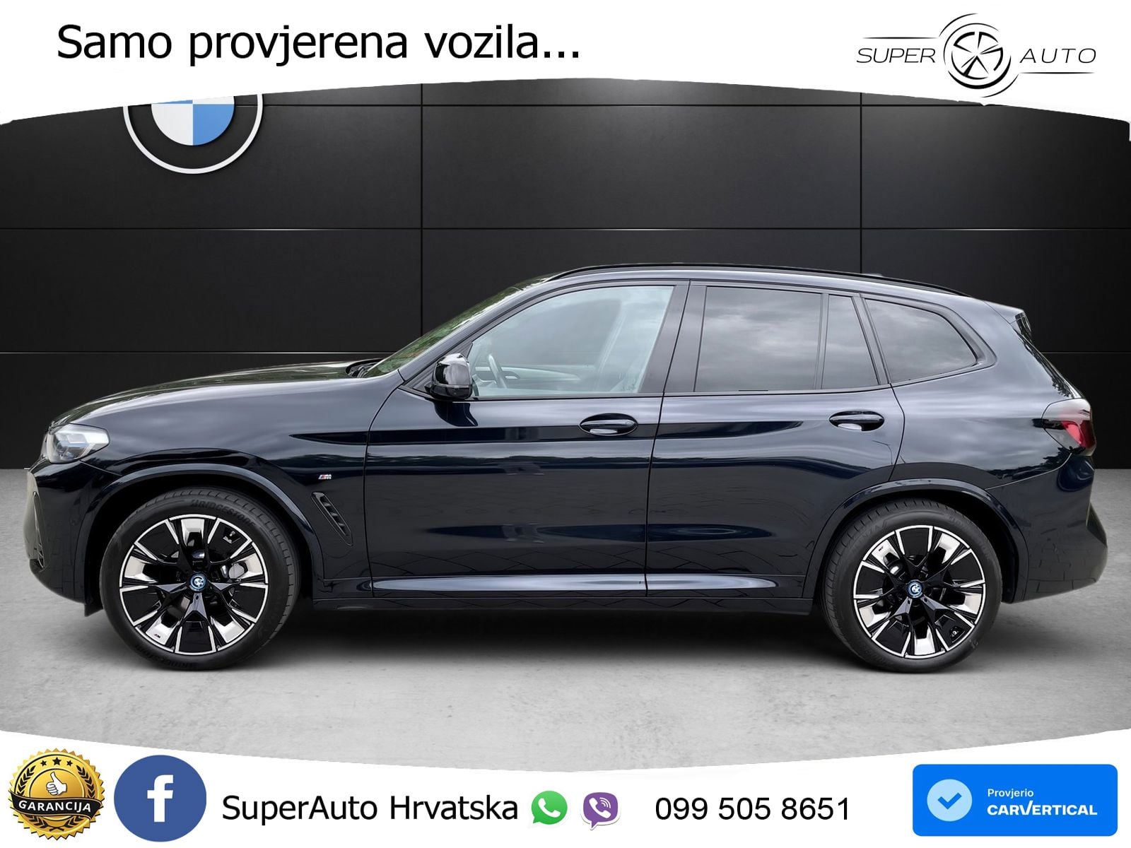 BMW iX3 80 kWh (286 KS)