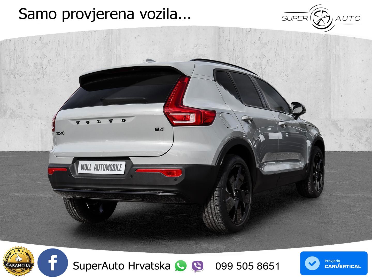 Volvo XC40 2.0 B4 197 KS Automatic LED+GR SJED+ACC