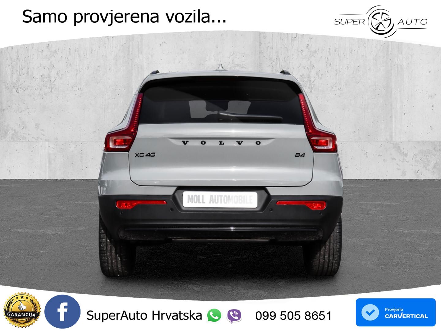 Volvo XC40 2.0 B4 197 KS Automatic LED+GR SJED+ACC