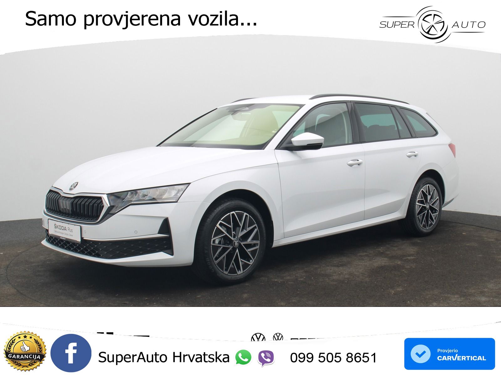 Škoda Octavia Combi 2.0 TDI (150 KS) DSG Selection LED+GR SJED+ACC