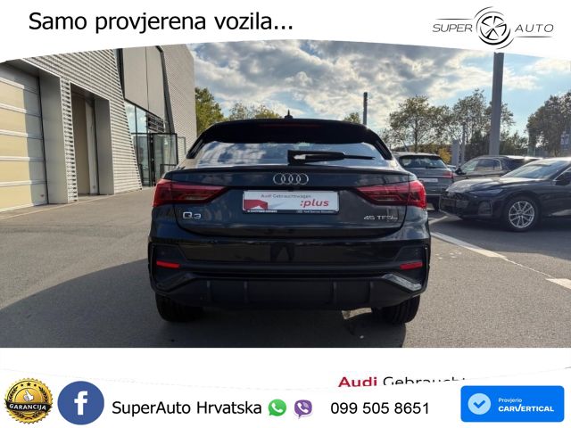 Audi Q3 Sportback 45 TFSIe (245 KS) S tronic S line LED+GR SJED+ACC