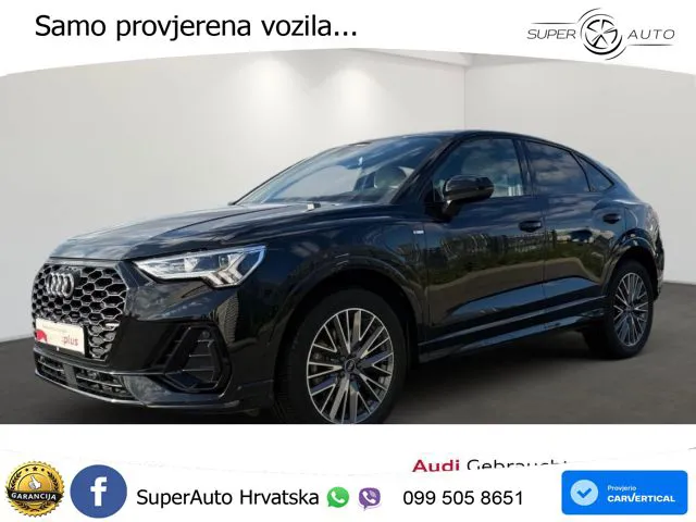 Audi Q3 Sportback 45 TFSIe (245 KS) S tronic S line LED+GR SJED+ACC