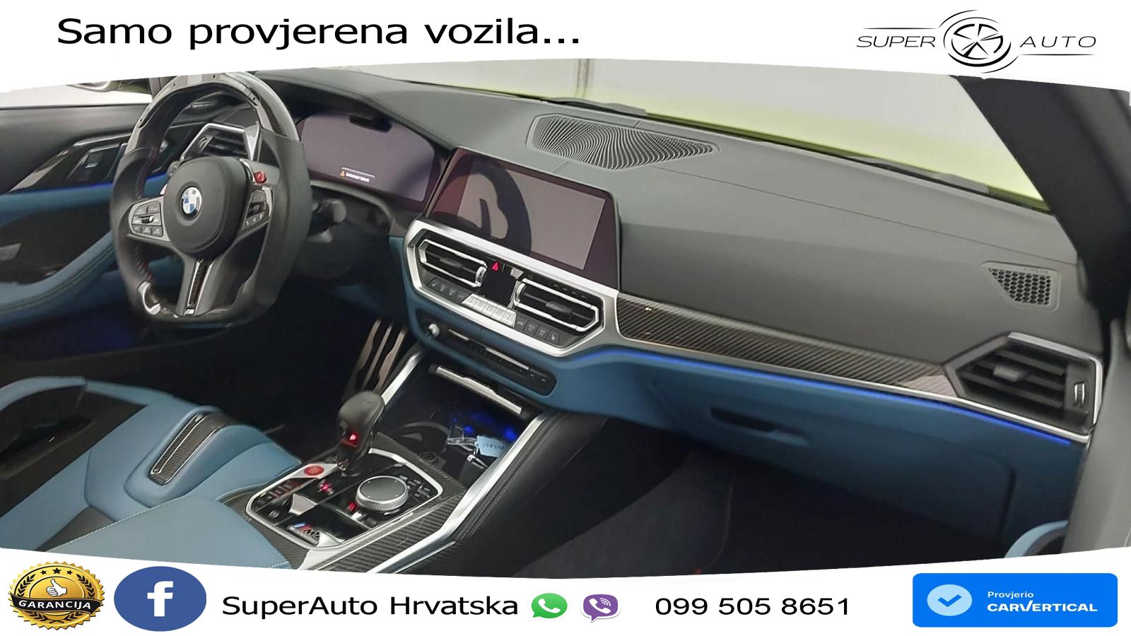 BMW M4 Competition 3.0 (510 KS) xDrive Steptronic LED+GR SJED+ACC