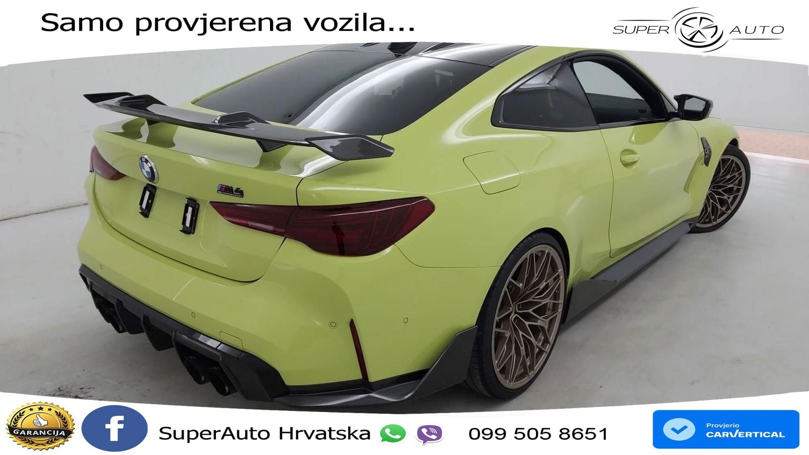 BMW M4 Competition 3.0 (510 KS) xDrive Steptronic LED+GR SJED+ACC