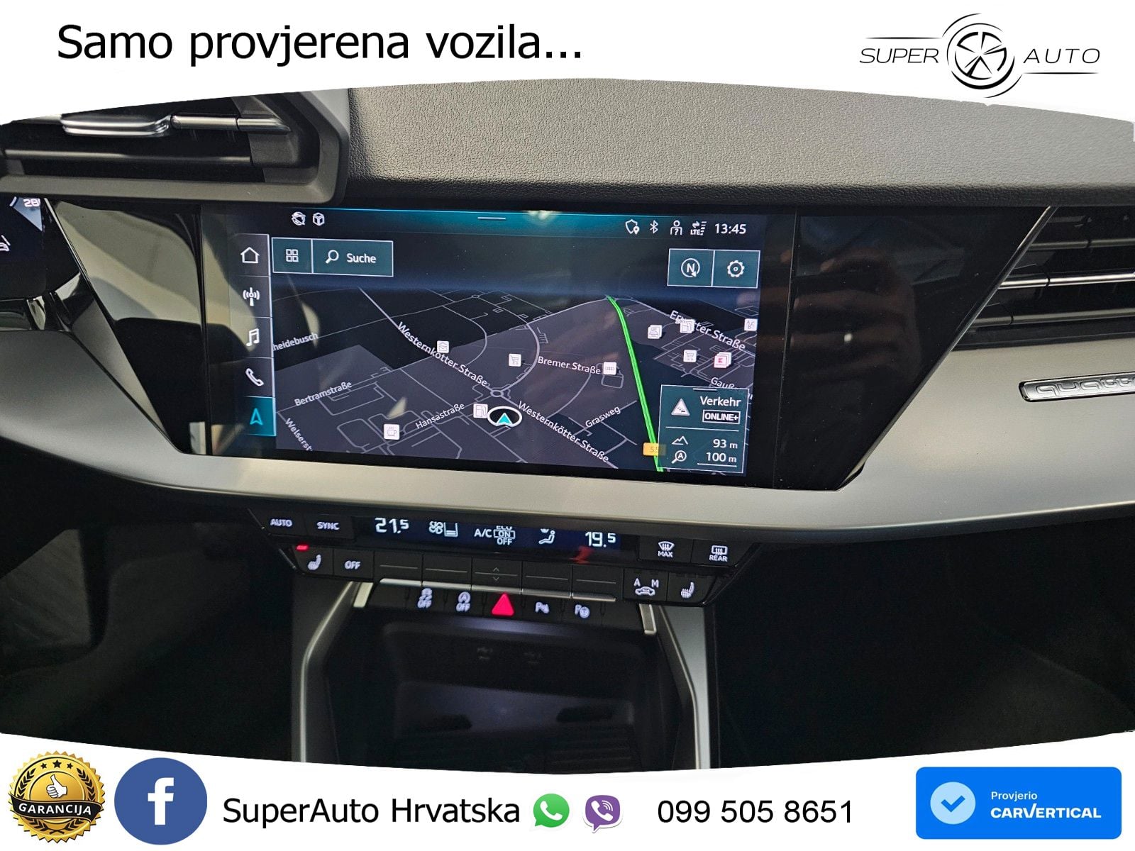Audi A3 40 TDI (200 KS) quattro S tronic advanced LED+GR SJED+ACC
