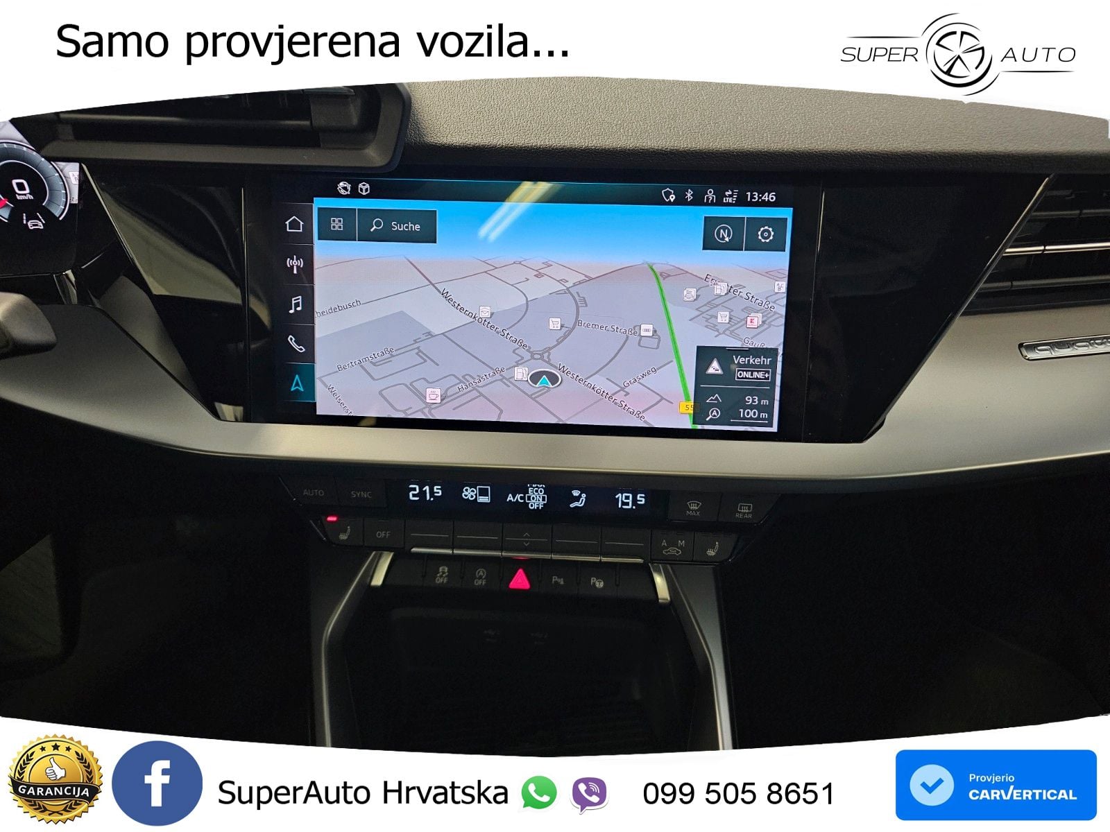 Audi A3 40 TDI (200 KS) quattro S tronic advanced LED+GR SJED+ACC