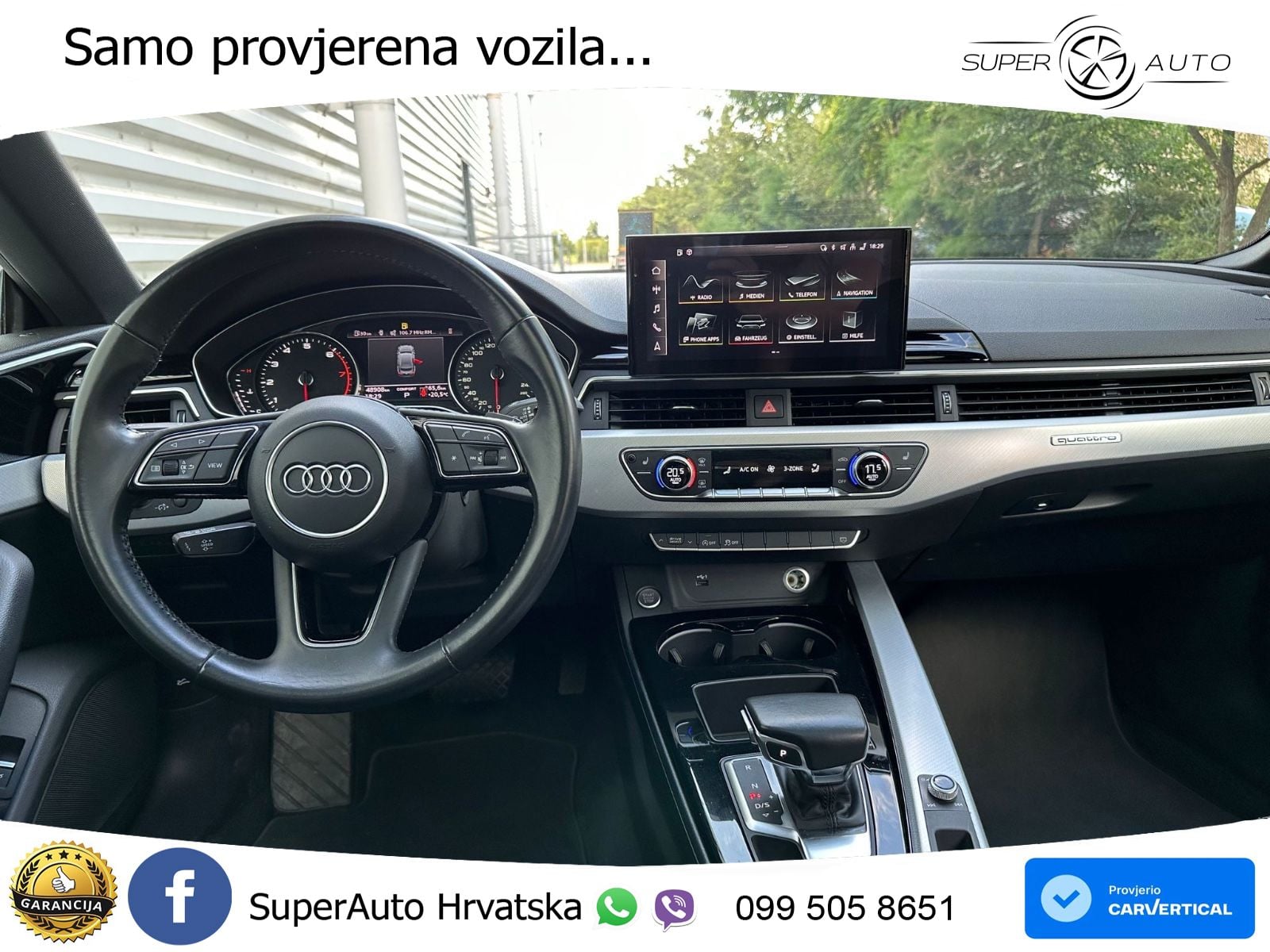 Audi A5 Sportback 45 TFSI (265 KS) quattro S tronic