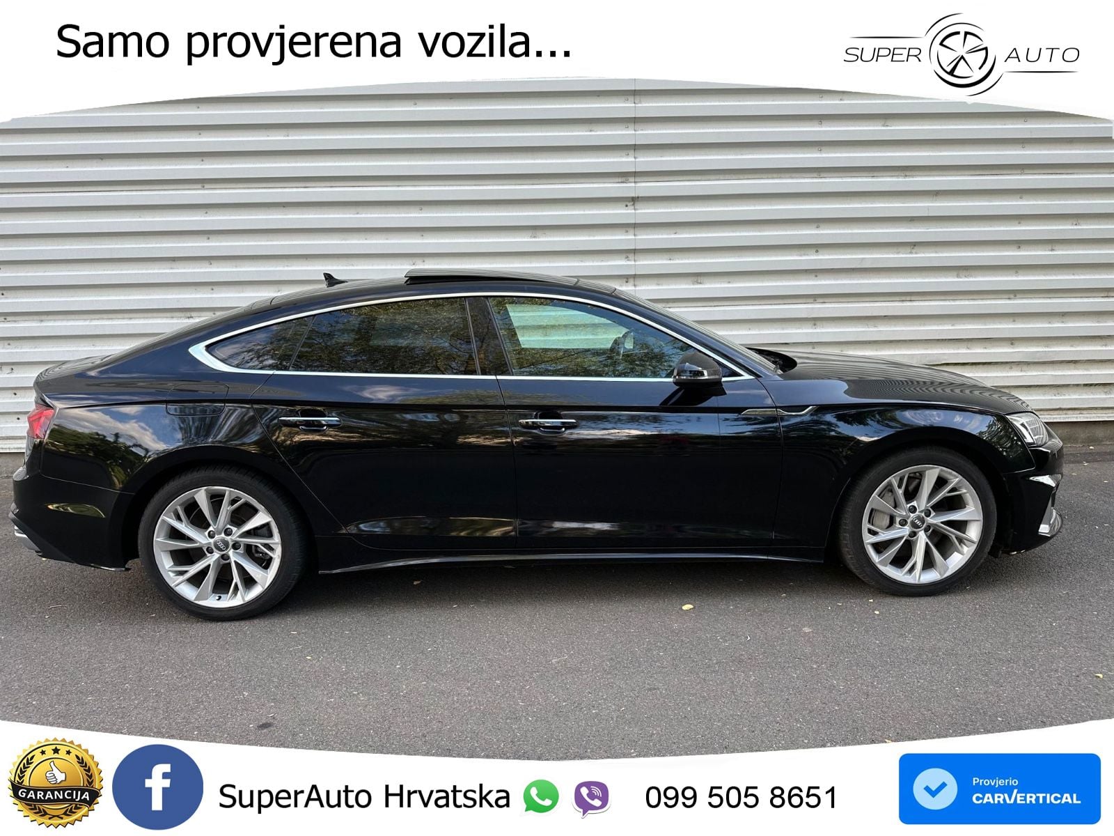 Audi A5 Sportback 45 TFSI (265 KS) quattro S tronic