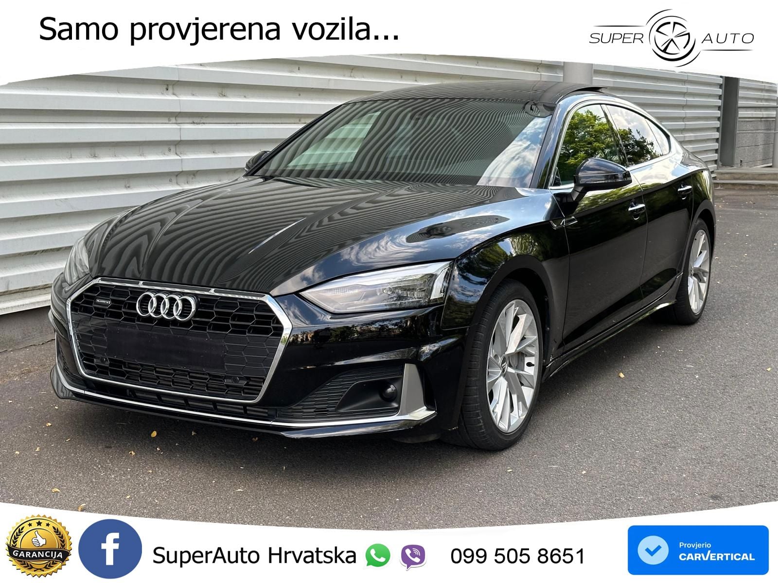 Audi A5 Sportback 45 TFSI (265 KS) quattro S tronic