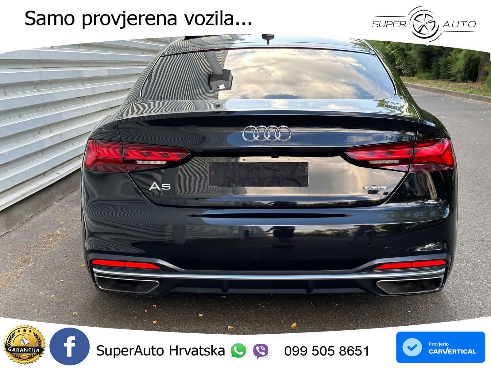 Audi A5 Sportback 45 TFSI (265 KS) quattro S tronic
