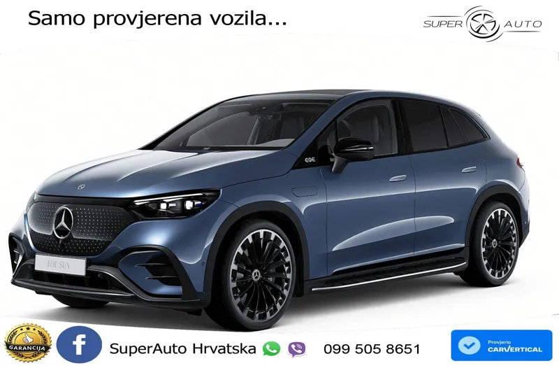Mercedes EQE SUV 500 100 kWh (408 KS) 4MATIC AMG ZRAČNI+ACC+GR SJED+360+PANO