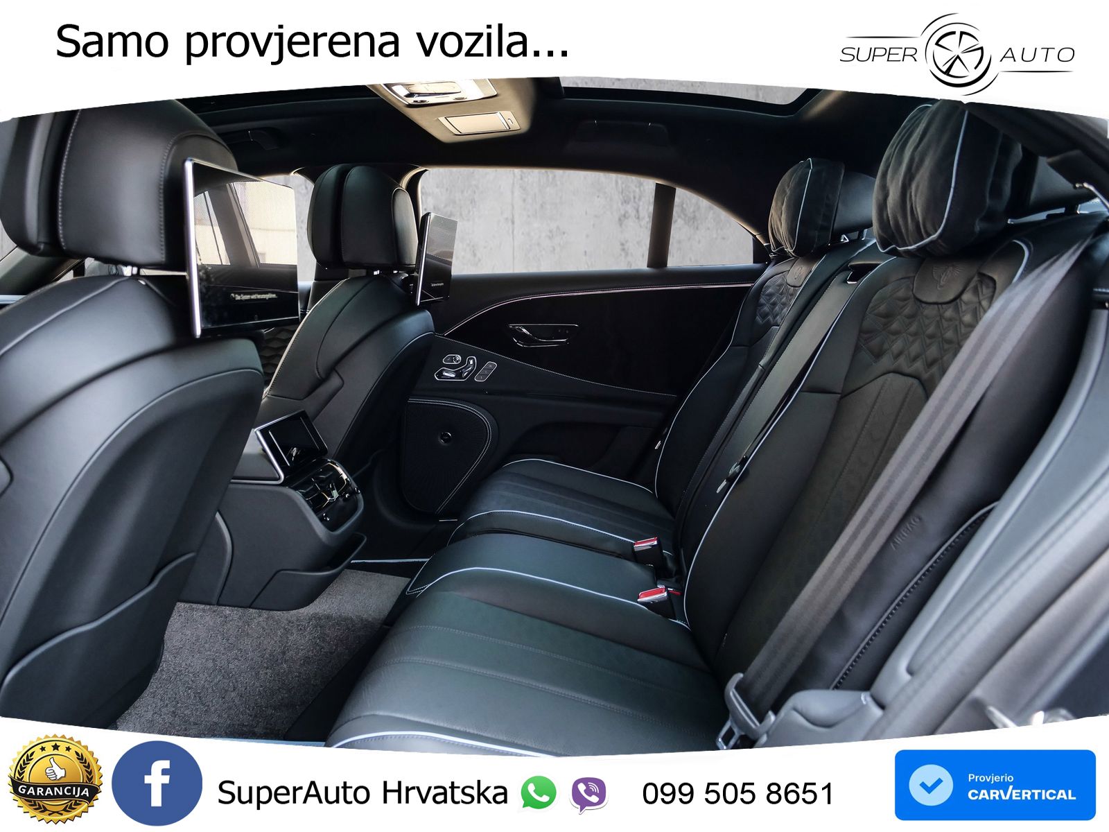 Bentley Flying Spur IV 4.0 V8 TFSi (782 KS) AWD DCT ZRAČNI+ACC+GR SJED+KAM+PANO