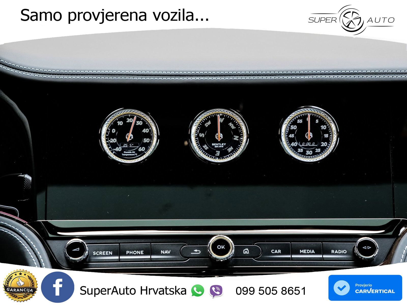 Bentley Flying Spur IV 4.0 V8 TFSi (782 KS) AWD DCT ZRAČNI+ACC+GR SJED+KAM+PANO