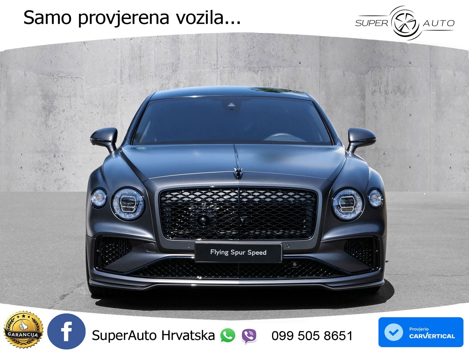 Bentley Flying Spur IV 4.0 V8 TFSi (782 KS) AWD DCT ZRAČNI+ACC+GR SJED+KAM+PANO