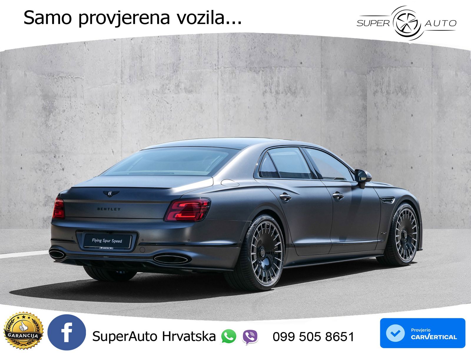 Bentley Flying Spur IV 4.0 V8 TFSi (782 KS) AWD DCT ZRAČNI+ACC+GR SJED+KAM+PANO
