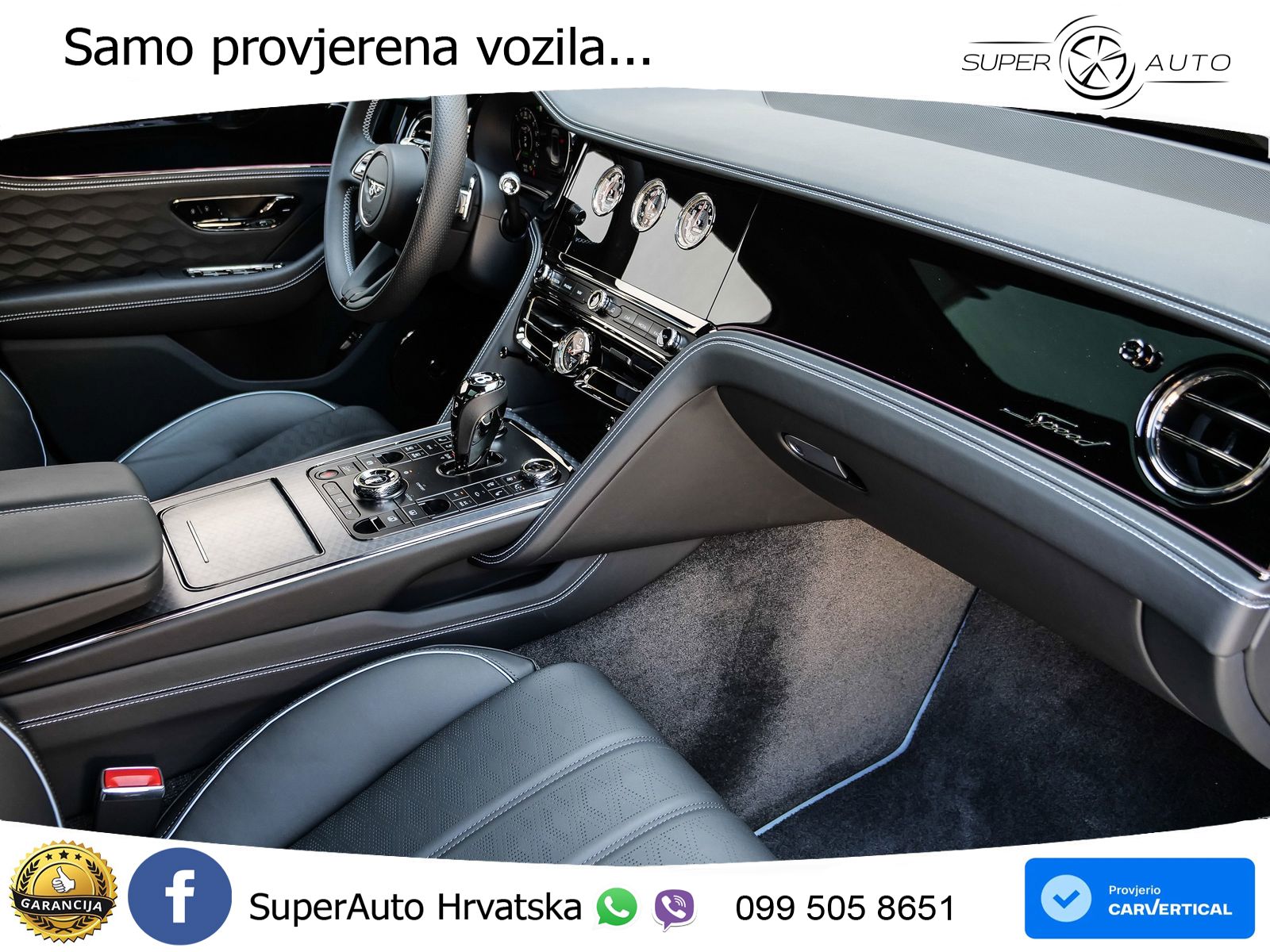 Bentley Flying Spur IV 4.0 V8 TFSi (782 KS) AWD DCT ZRAČNI+ACC+GR SJED+KAM+PANO