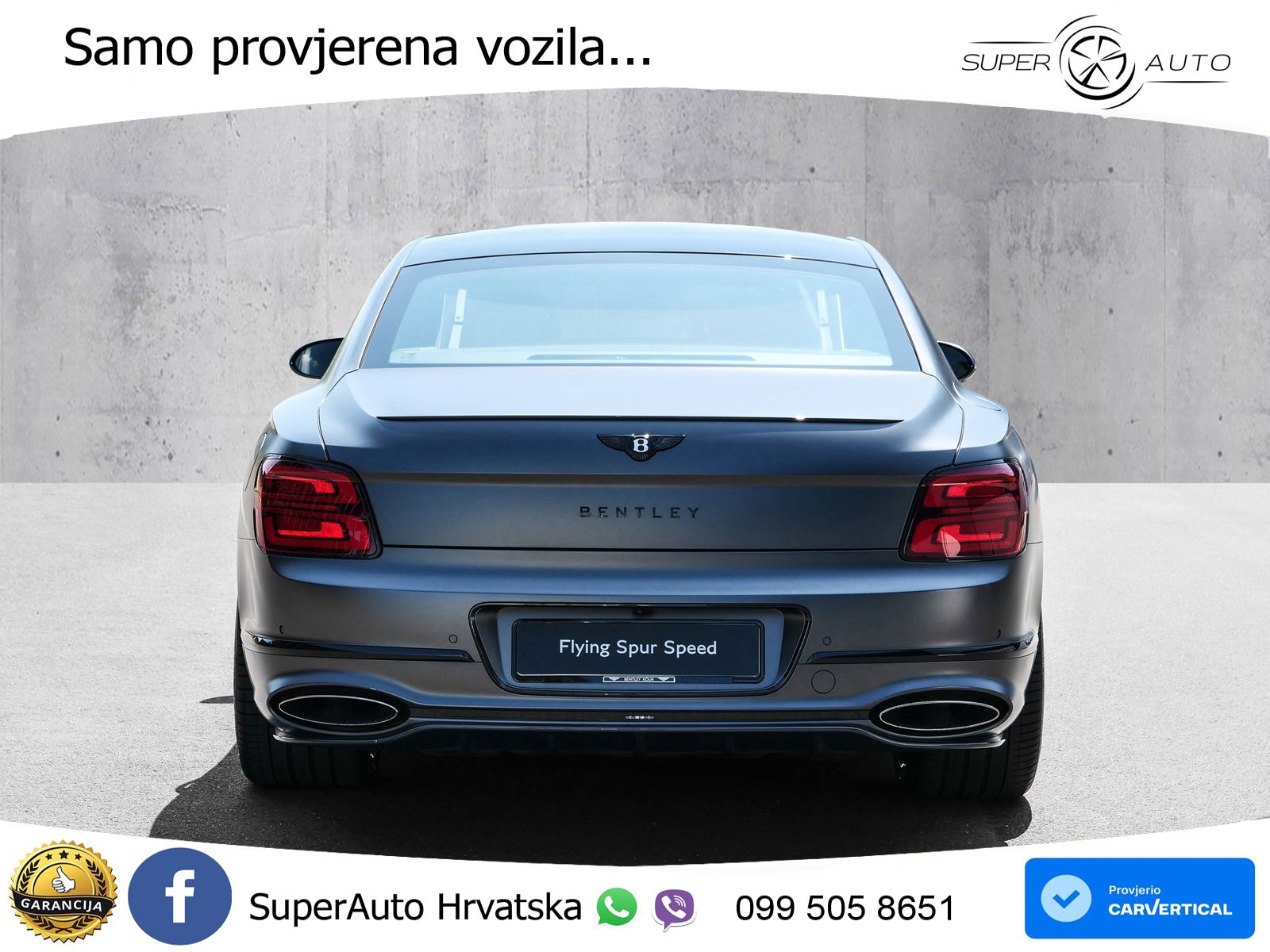 Bentley Flying Spur IV 4.0 V8 TFSi (782 KS) AWD DCT ZRAČNI+ACC+GR SJED+KAM+PANO