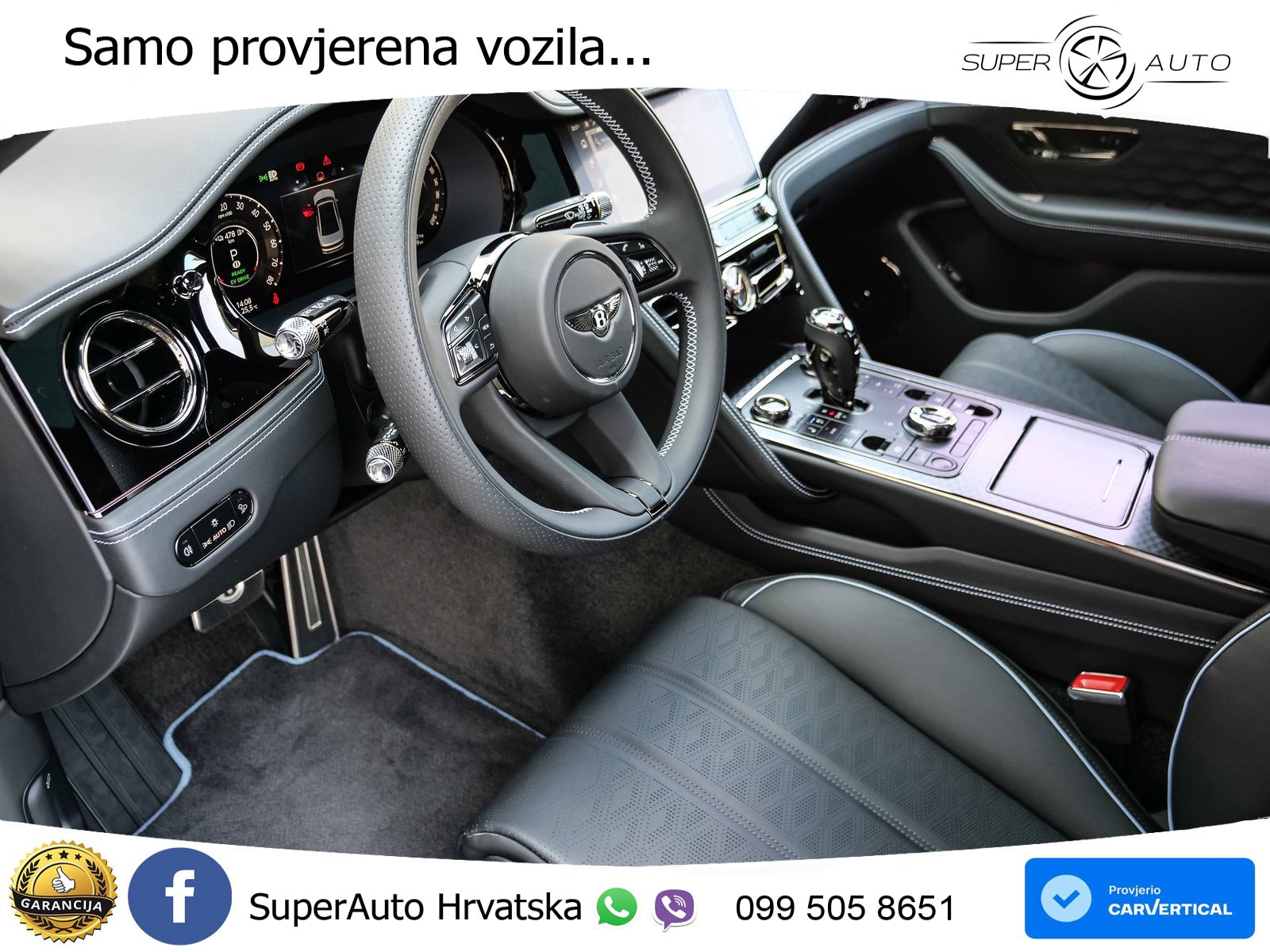 Bentley Flying Spur IV 4.0 V8 TFSi (782 KS) AWD DCT ZRAČNI+ACC+GR SJED+KAM+PANO