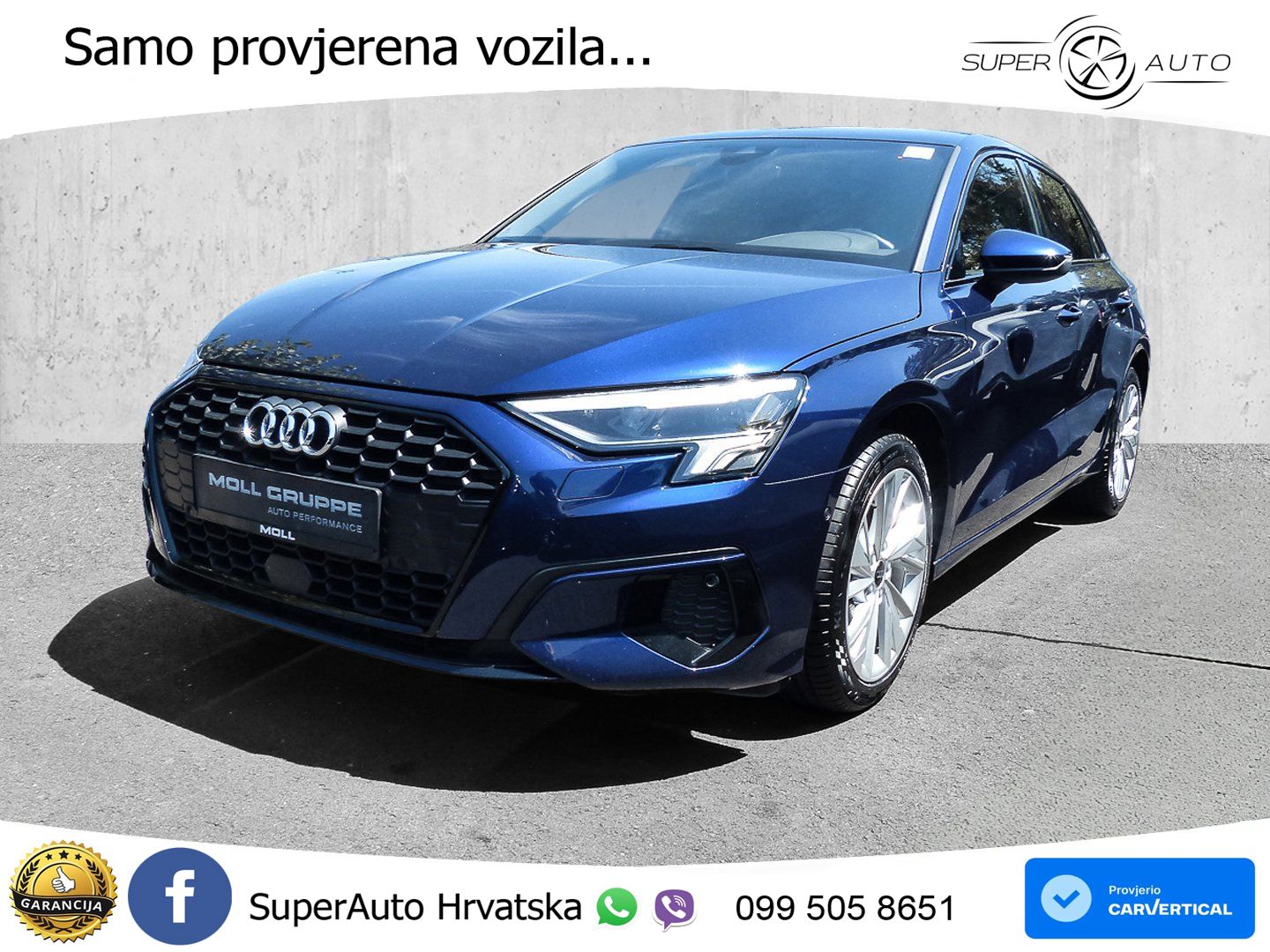 Audi A3 35 TDI (150 KS) S tronic LED+GR SJED+ACC