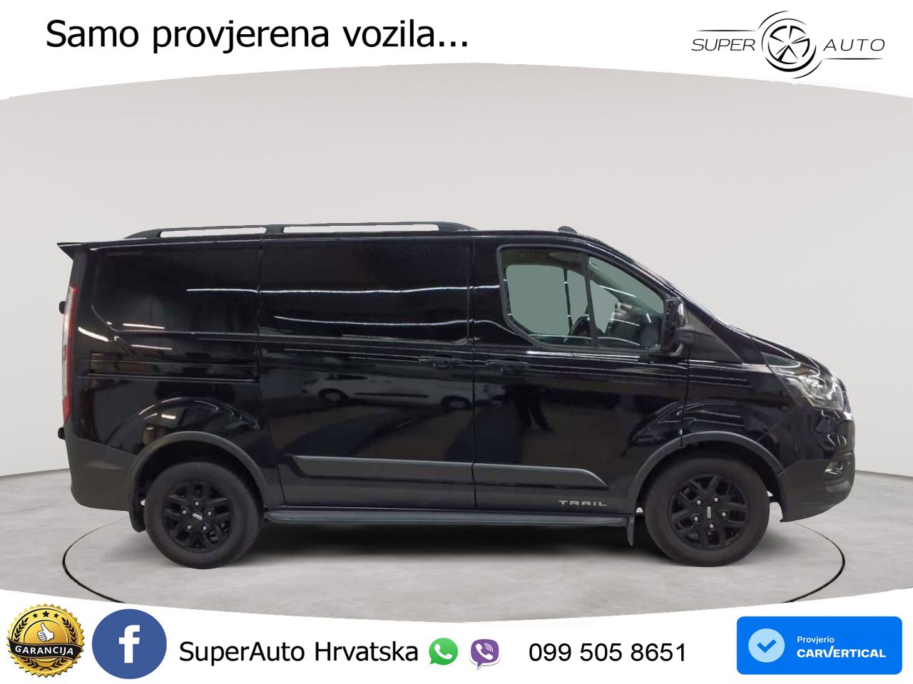 Ford Transit Custom 340 L1H1 LKW VA MH Trail 170 KS