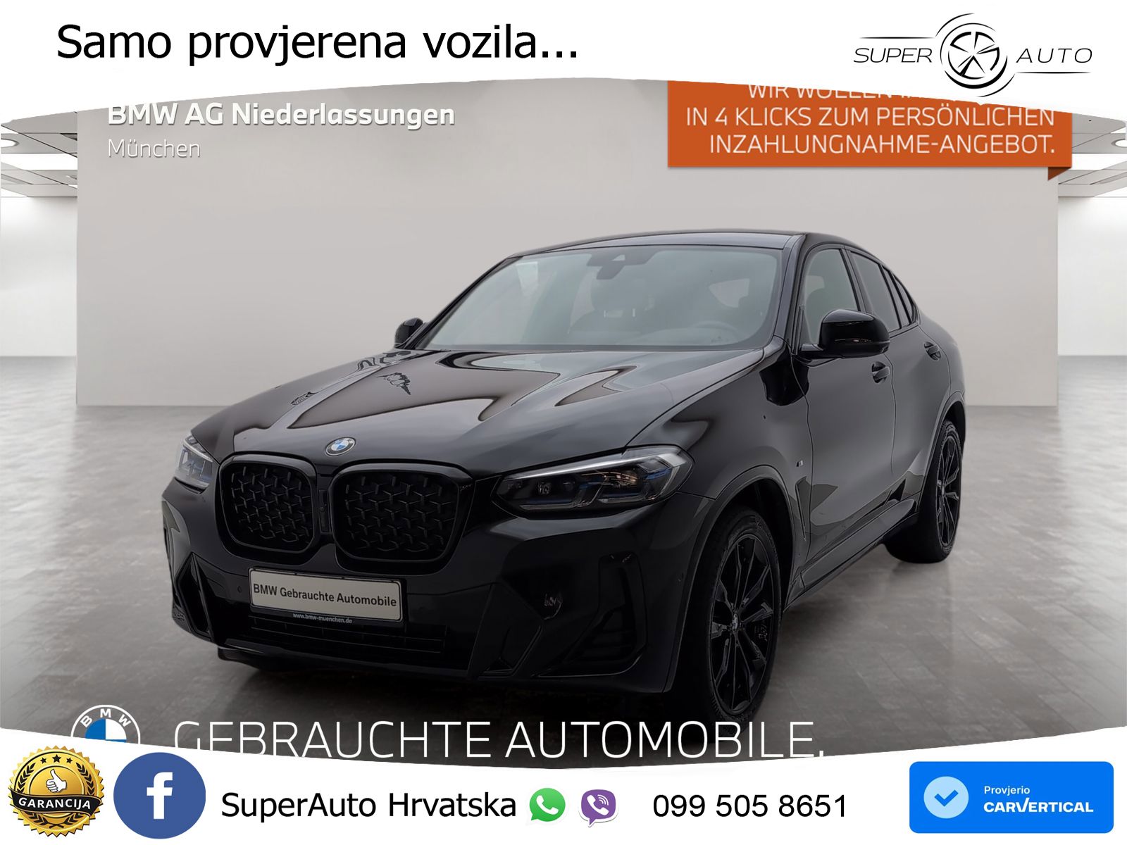 BMW X4 30i (245 KS) xDrive Steptronic M Sport