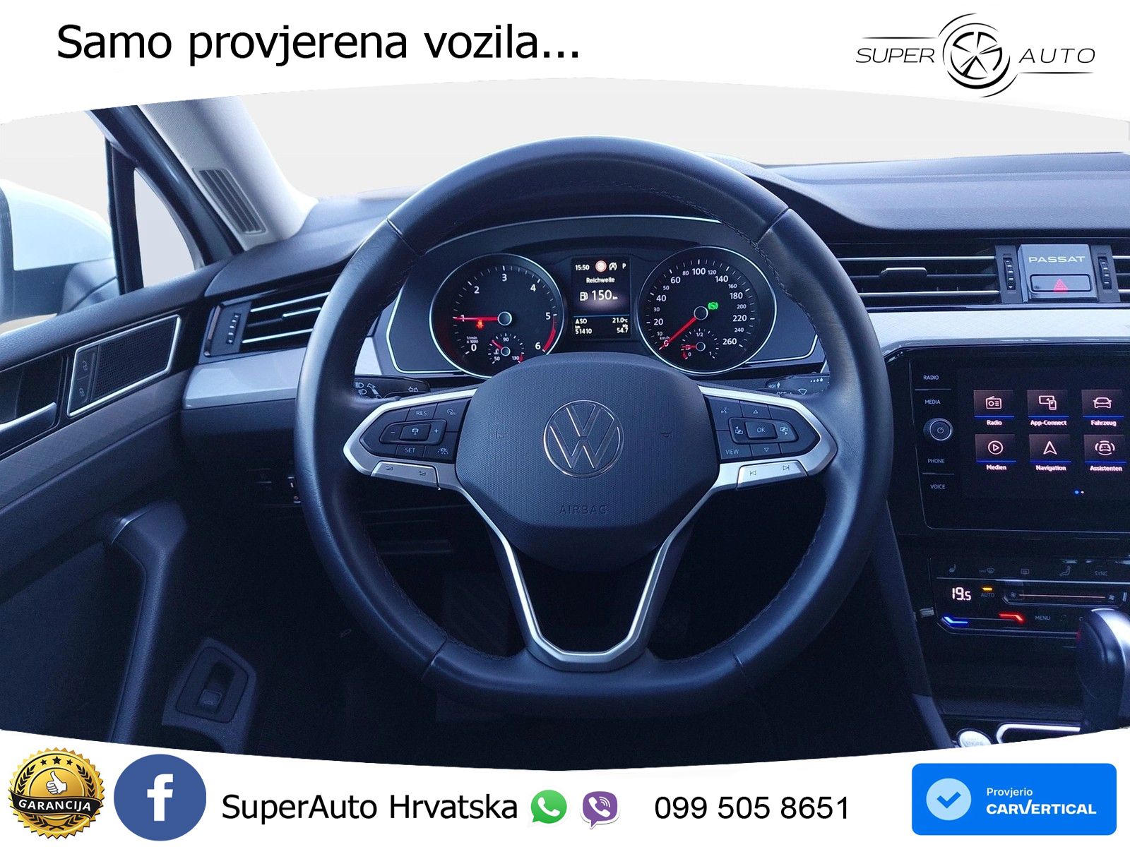 Volkswagen Passat Variant 2.0 TDI (150 KS) DSG Business LED+GR SJED+ACC