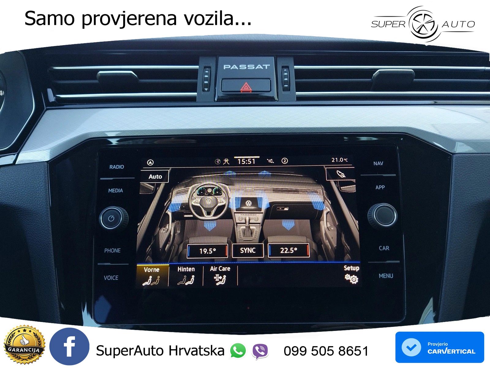 Volkswagen Passat Variant 2.0 TDI (150 KS) DSG Business LED+GR SJED+ACC