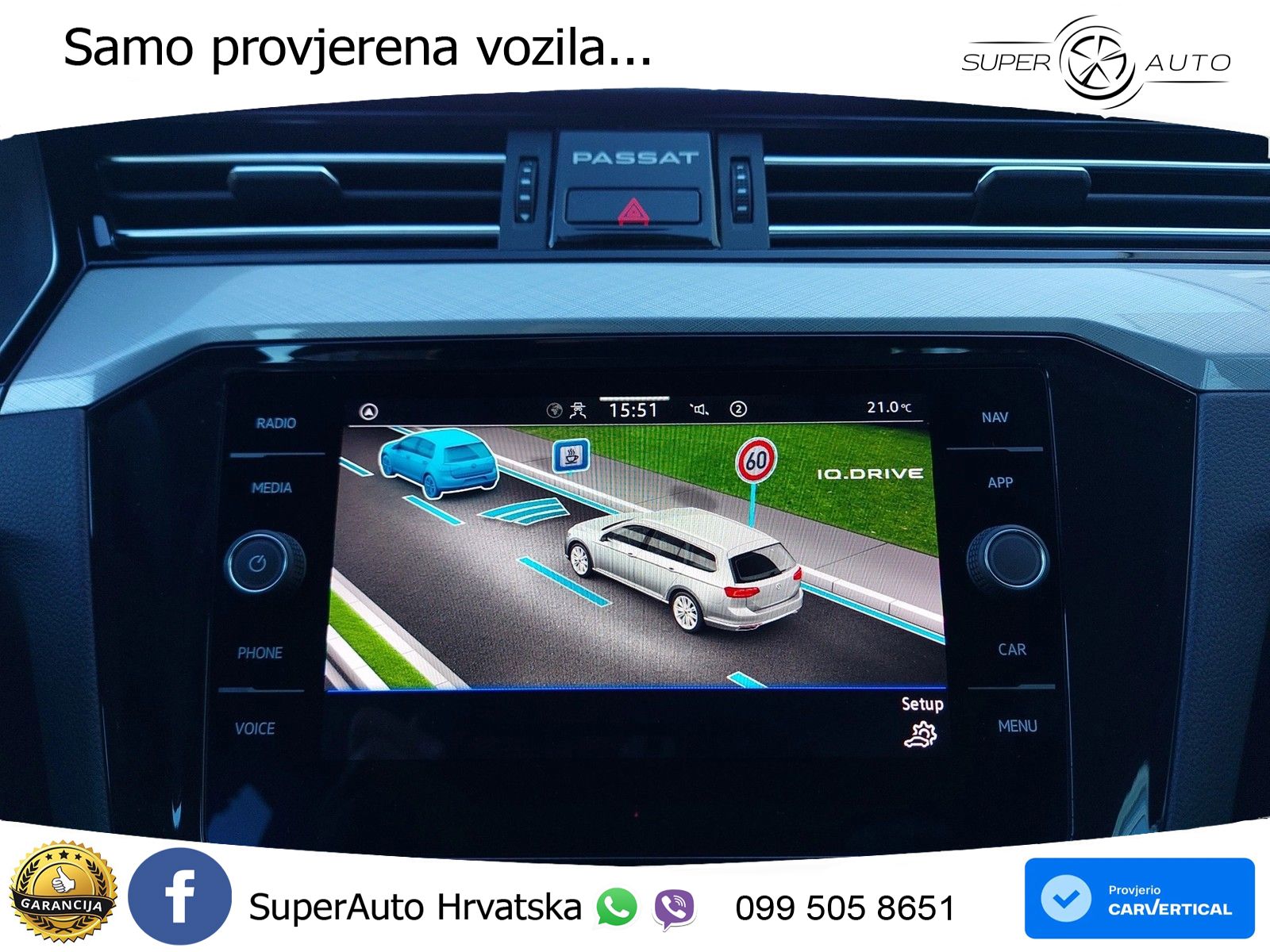 Volkswagen Passat Variant 2.0 TDI (150 KS) DSG Business LED+GR SJED+ACC