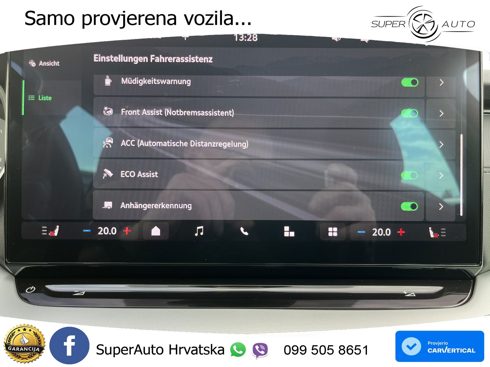 Škoda Octavia Combi 2.0 TDI (150 KS) DSG Selection LED+GR SJED+ACC