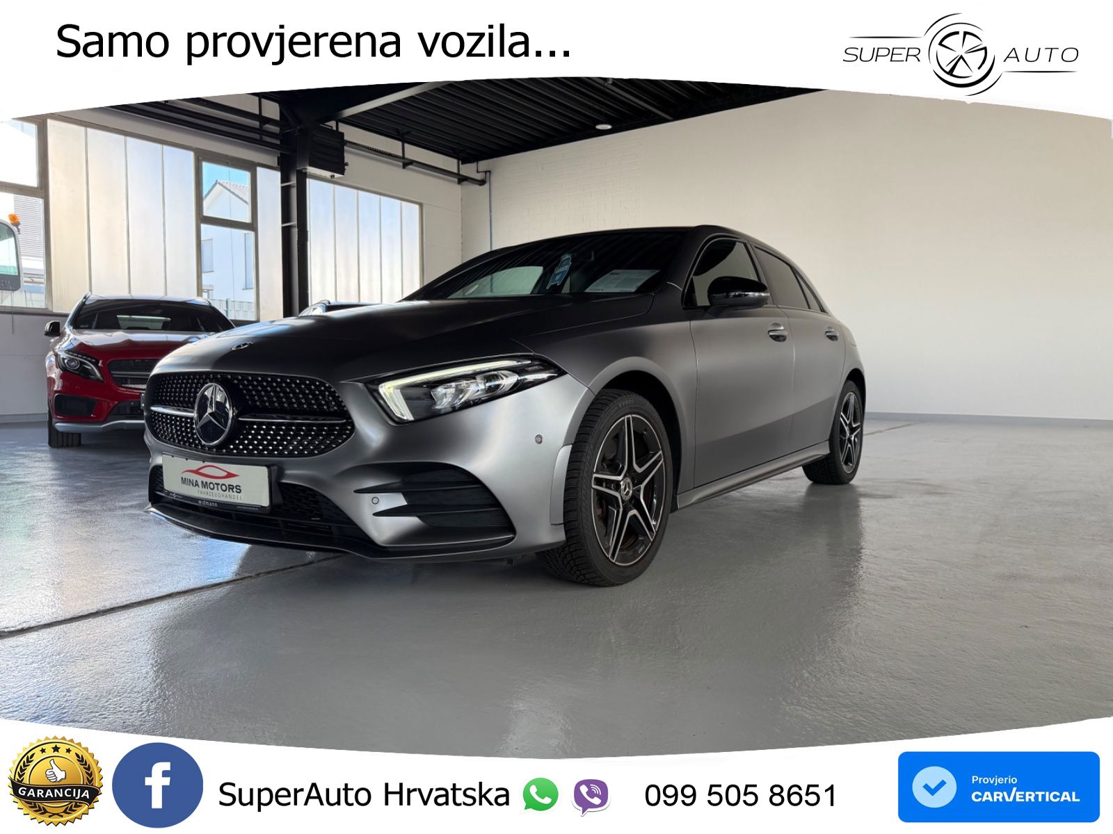 Mercedes-Benz A 250e 8G-DCT AMG LED+GR SJED+ACC