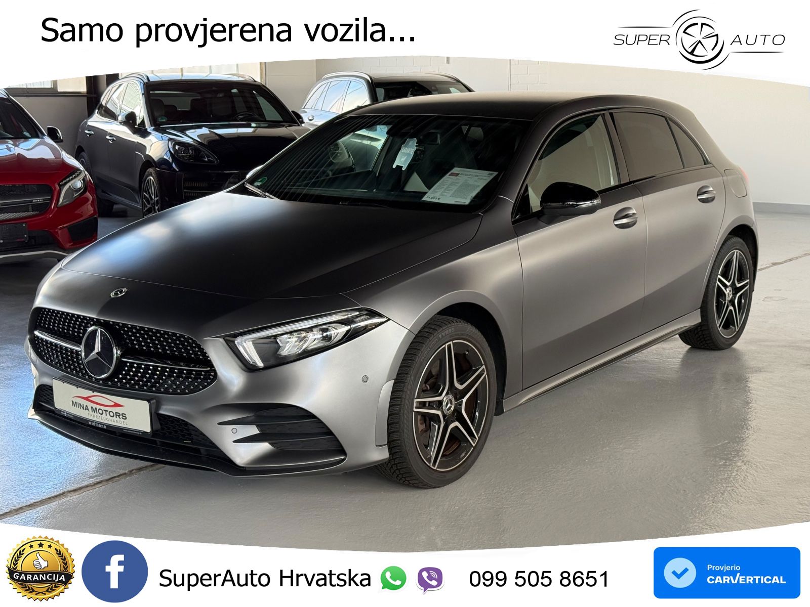 Mercedes-Benz A 250e 8G-DCT AMG LED+GR SJED+ACC