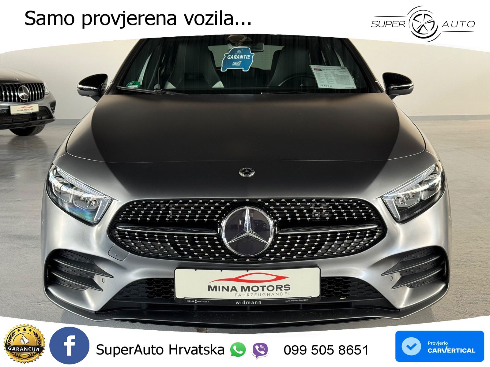 Mercedes-Benz A 250e 8G-DCT AMG LED+GR SJED+ACC