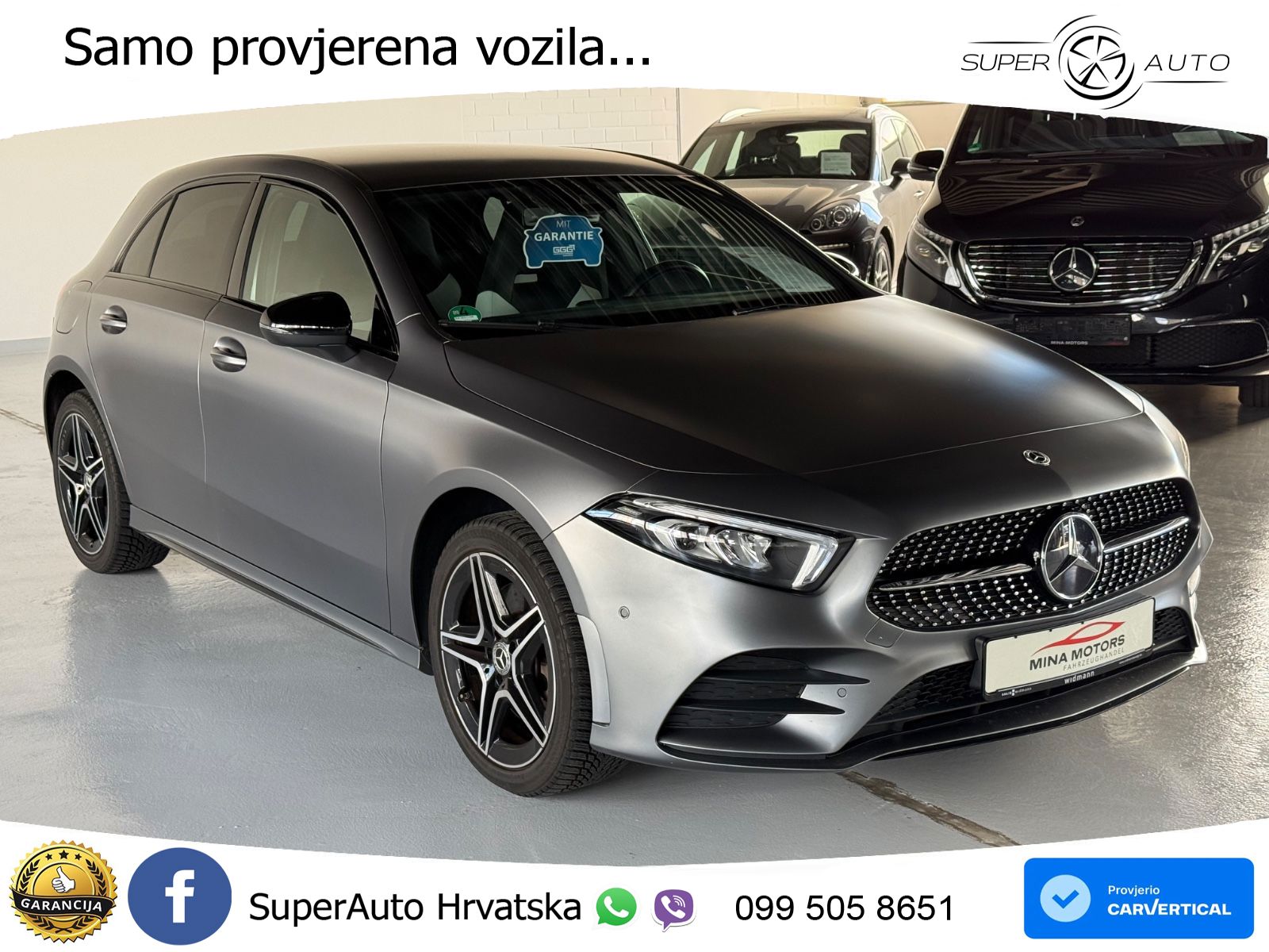 Mercedes-Benz A 250e 8G-DCT AMG LED+GR SJED+ACC